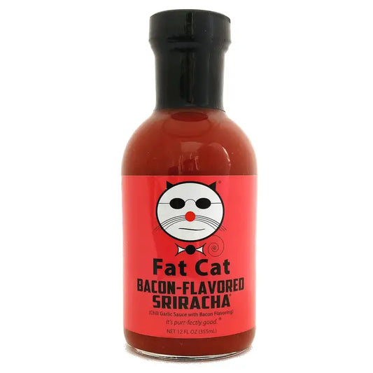 Fat Cat - Bacon Flavored Sriracha Sauce 12oz