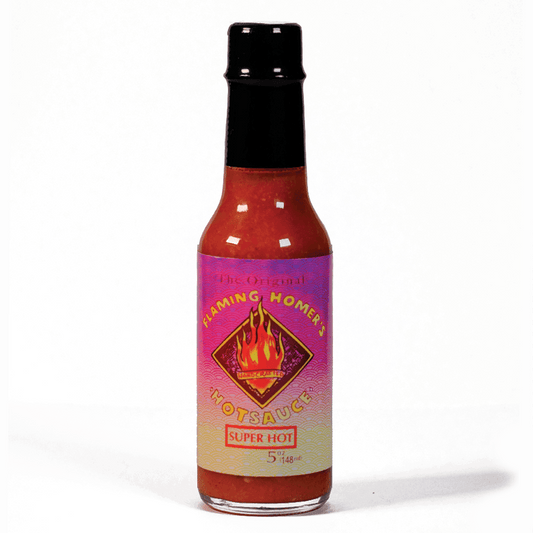 Flaming Homer's Hot Sauce - SUPERHOT - Utah 5oz