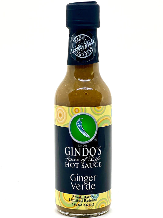 Gindo's Spice of Life - Ginger Verde Hot Sauce 5oz