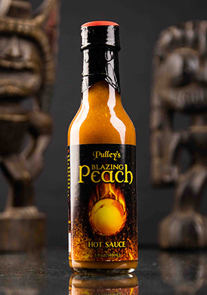 Pulley's Hot Sauce - Blazing Peach 5oz