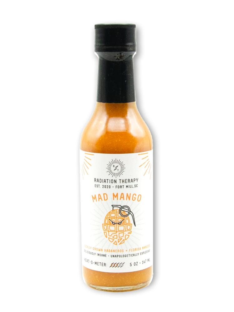 Radiation Therapy - Mad Mango Hot Sauce 5oz - Discontinued