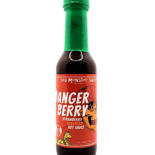 Sea Monster Sauces - Danger Berry Strawberry Habanero Sauce 5oz