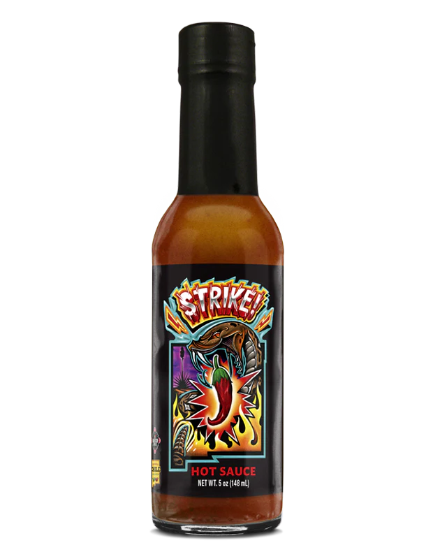 Zia Chile Traders - John CaJohn Hard - Strike! Hot Sauce 5oz