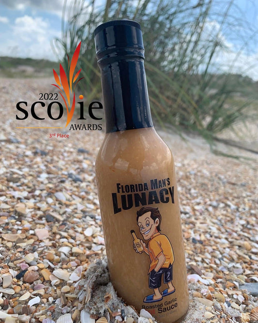 Florida Man's Lunacy - Roasted Garlic Hot Sauce 5oz