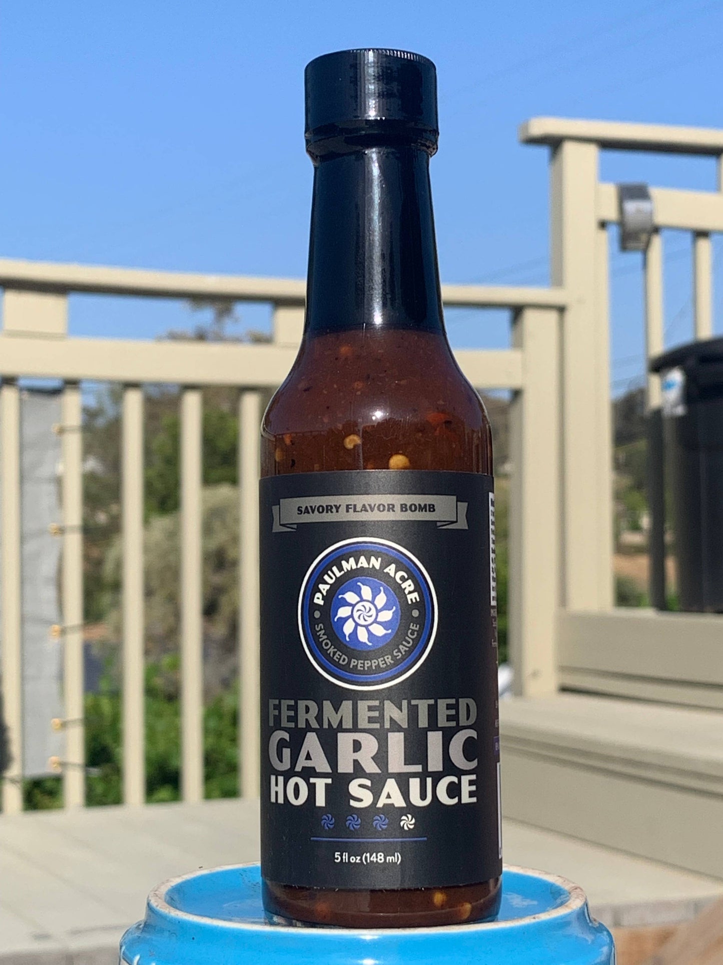 California Hot Sauce Solutions - Paulman Acre - Fermented Black Garlic 5oz