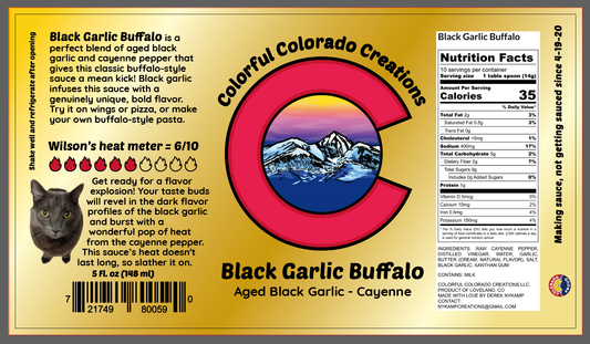 Colorful Colorado Creations - Black Garlic Buffalo