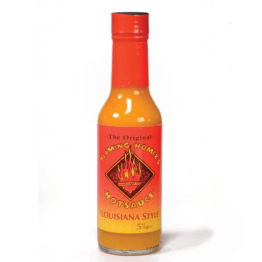 Flaming Homer's Hot Sauce - Louisiana Style - Utah 5oz