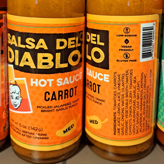 Salsa Del Diablo - Carrot Sauce - Utah 5oz