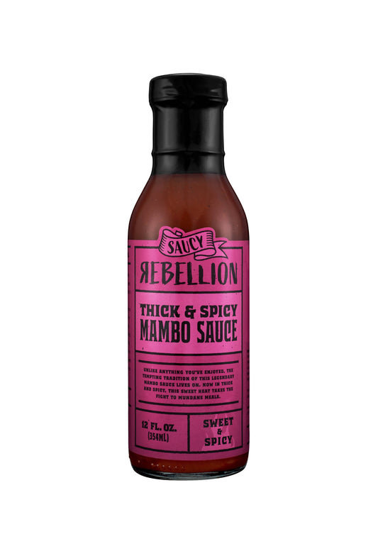 Saucy Rebellion - Mambo Thick & Spicy Sauce 12oz