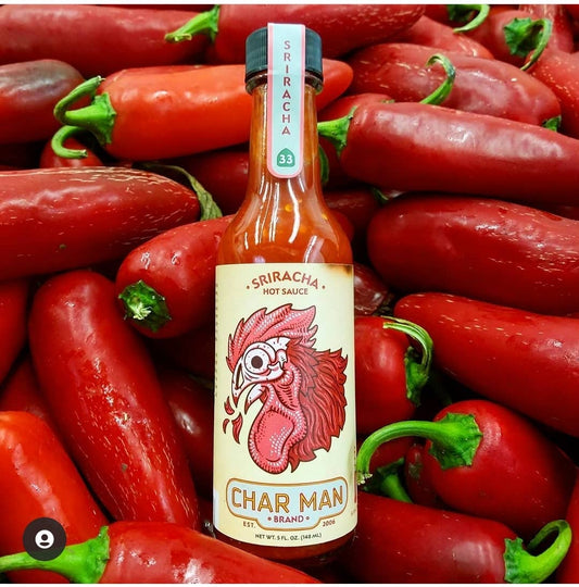 Char Man Brand - Sriracha 5oz
