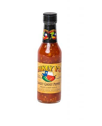 Mikey V's Foods - Sweet Ghost Pepper 5oz – Burn Your Tongue Hot Sauces