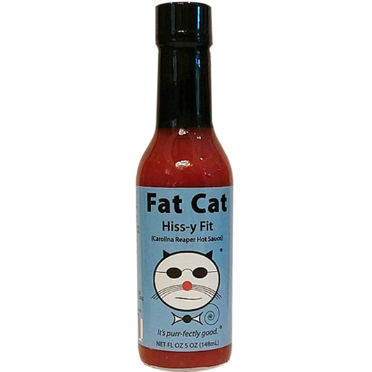 Fat Cat - Hiss-y Fit Carolina Reaper Hot Sauce 5oz